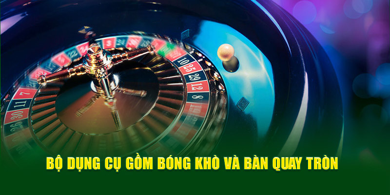 Bộ dụng cụ gồm bóng khò và bàn quay tròn 